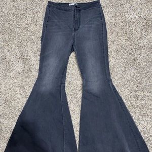 Bell-bottom jeans